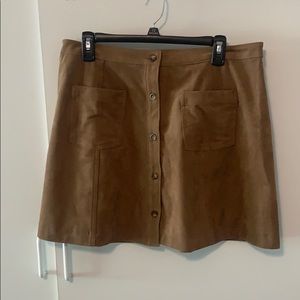 Abercrombie & Fitch brown skirt.